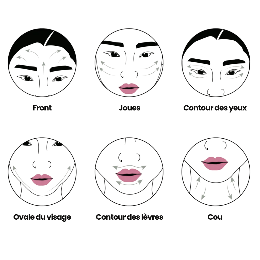 Gua Sha Lift & Glow – Natural Quartz