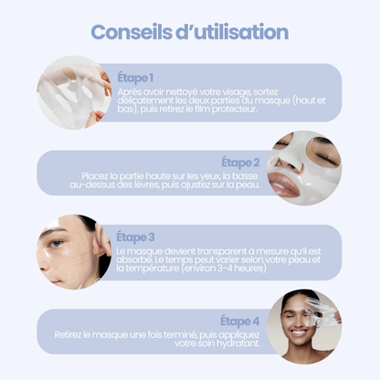 Soothing &amp; Hydrating Hydrogel Mask x4