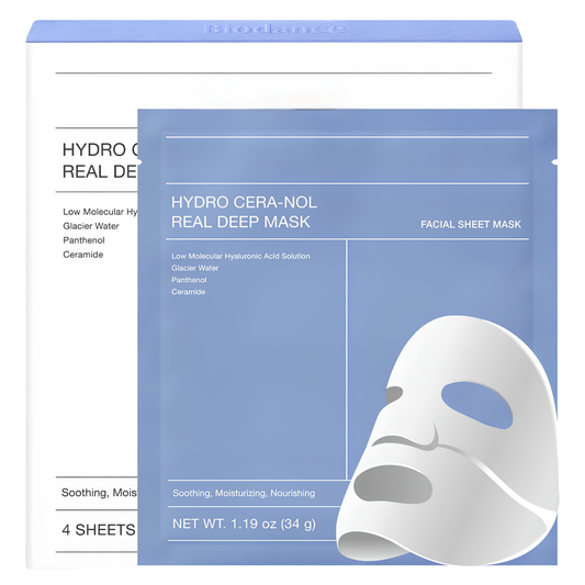 Masque Hydrogel Apaisant & Hydratant x4