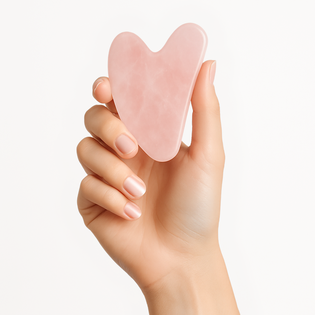 Gua Sha Lift &amp; Glow – Natural Quartz