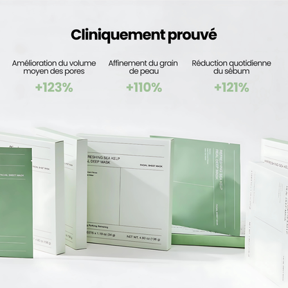 Masque aux Algues Marines : Purifiant & Anti-Imperfections